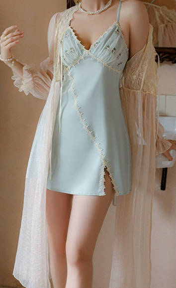 Angel Cloud Long Robe Coat