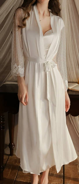 Luxe Cloud Long Robe Coat