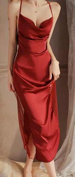 Luxe Cloud Night Slip Dress