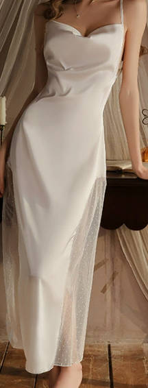Luxe Cloud Night Slip Dress
