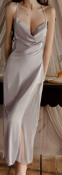 Luxe Cloud Night Slip Dress