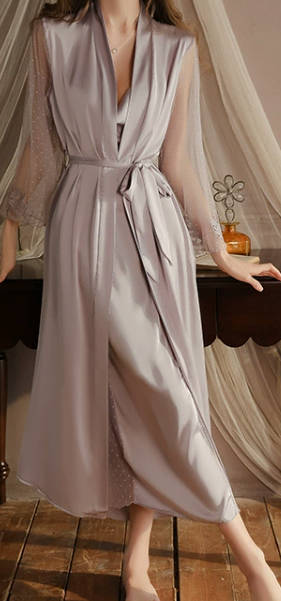 Luxe Cloud Long Robe Coat