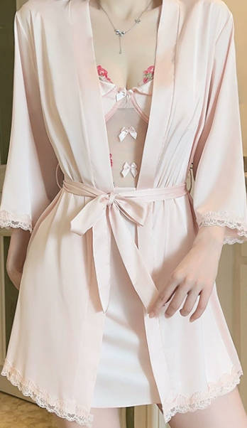 Cutie pie Long Robe Coat